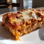 Crockpot Ravioli Lasagna – The Easiest Cheesy Comfort Food! 🧀🍅