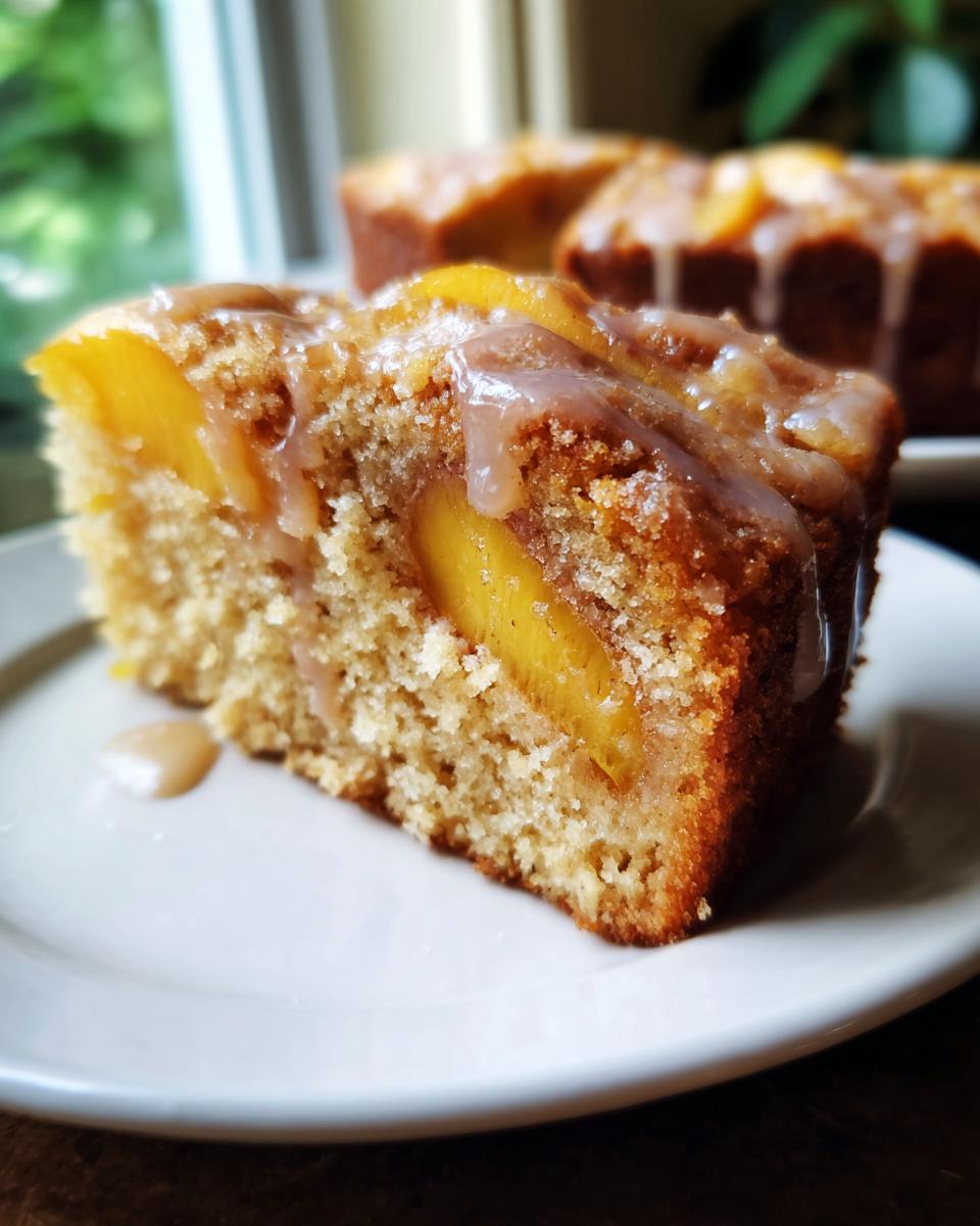 Easy Brown Sugar Peach Cake: 1 Recipe, 100% Delightful! 4 Easy Brown Sugar Peach Cake - detail 1