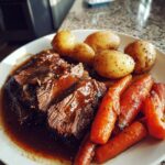 Easy Crock Pot Pot Roast (with Gravy!)
