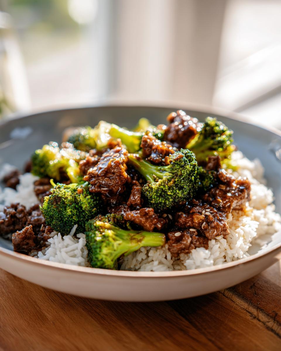 Easy Ground Beef And Broccoli Recipe - detail 1