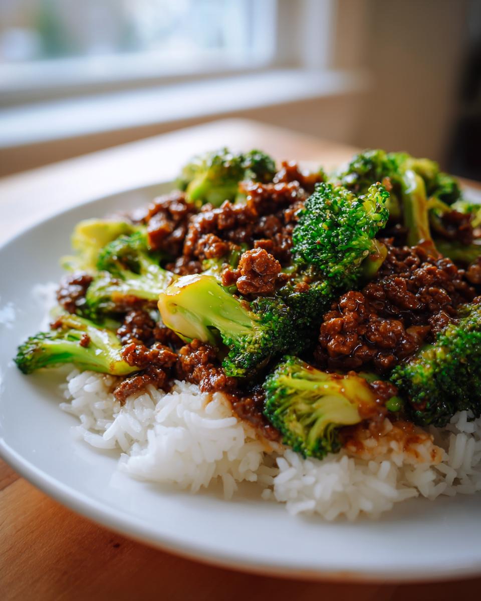 Easy Ground Beef And Broccoli Recipe - detail 2