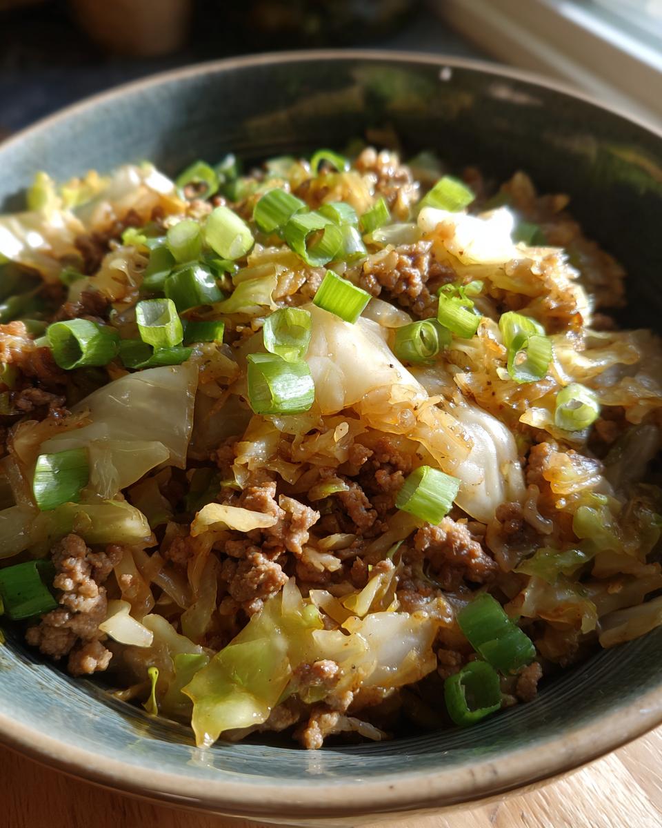 Egg Roll in a Bowl - detail 1