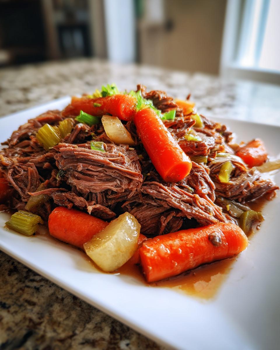 Family-Approved Slow Cooker Beef Dinner: 4 Easy Steps