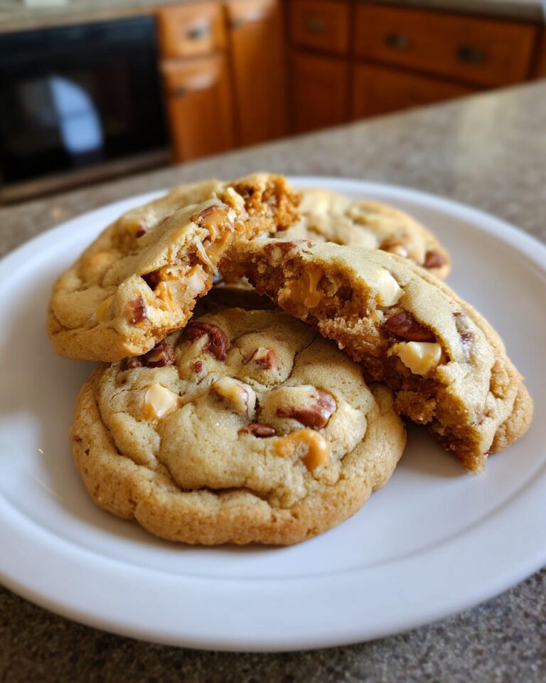 Irresistible Loaded Butterscotch Toffee Pecan Cookies