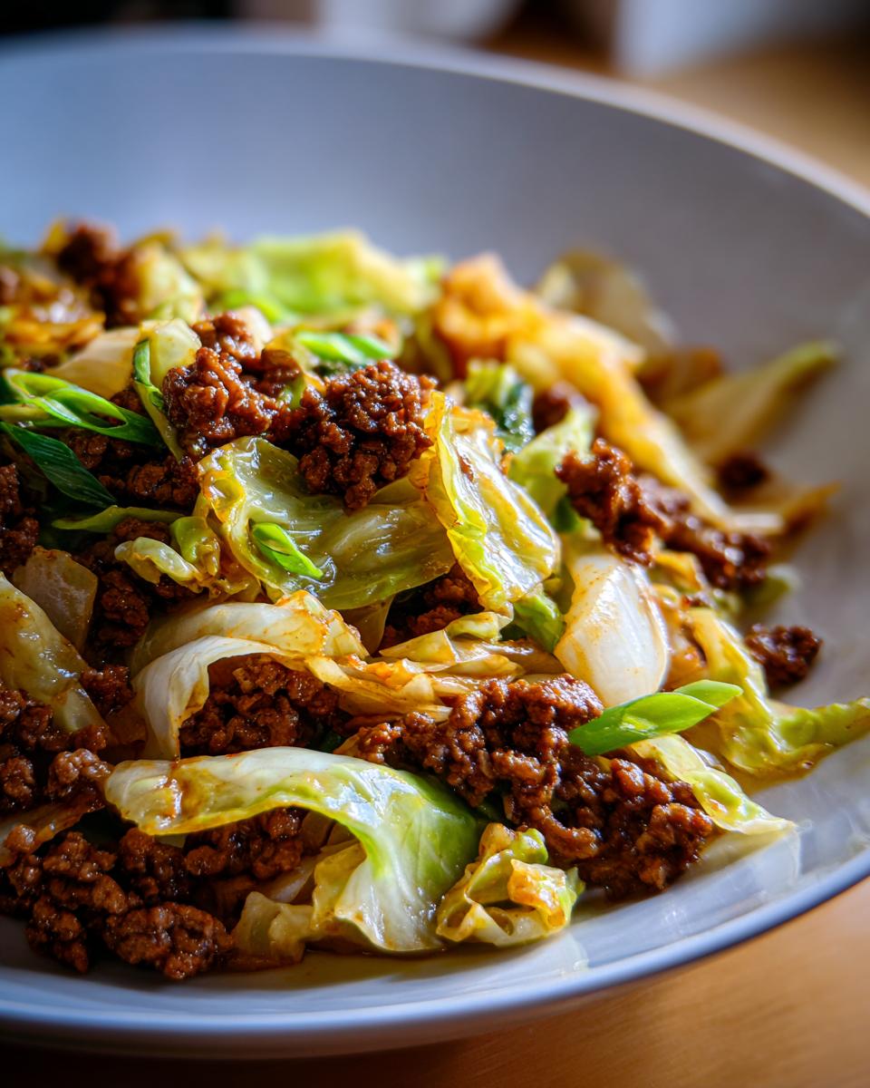 Low-Carb Cabbage and Beef Stir Fry: 30-Min Meal!