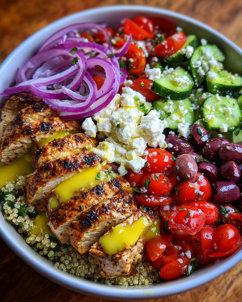 Mediterranean Chicken Bowl - detail 2