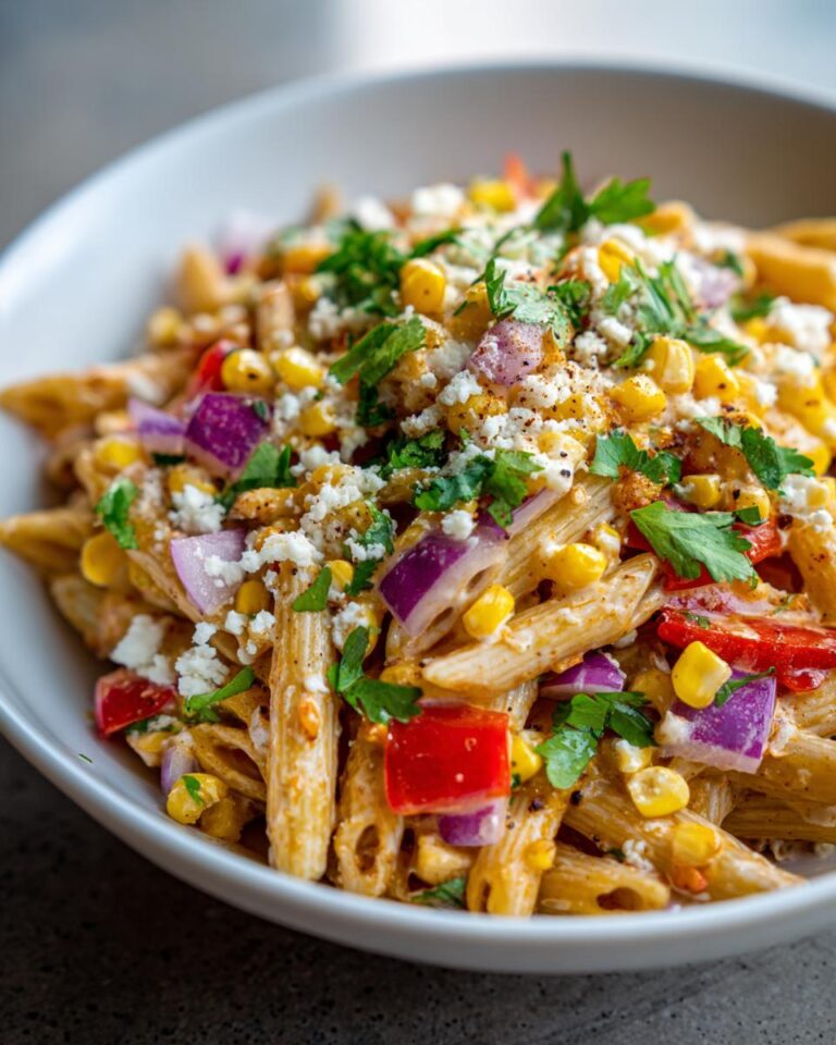Mexican Street Corn Pasta Salad is a must-try dish!