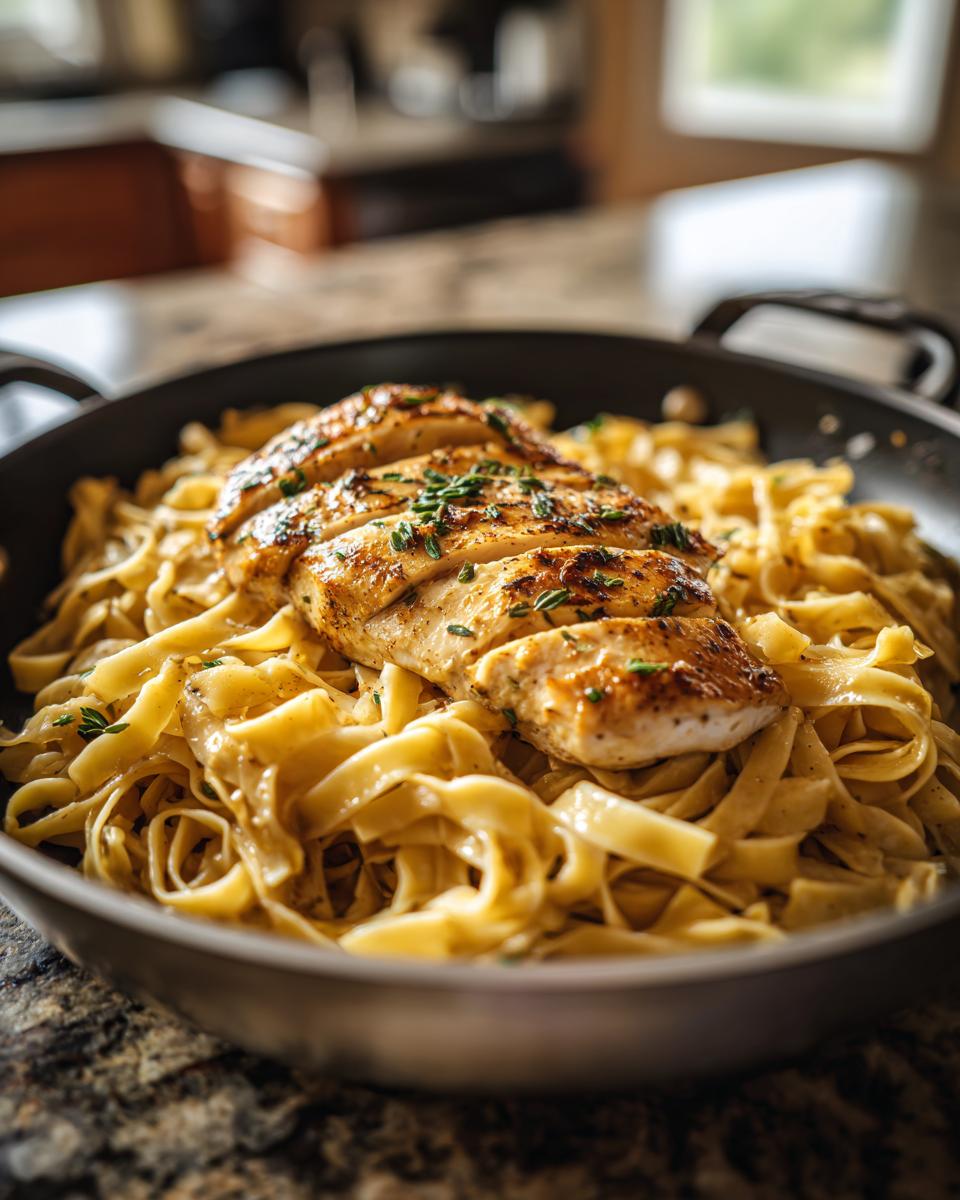 Amazing! 1-Pan Chicken with Buttered Noodles: Easy Recipe!