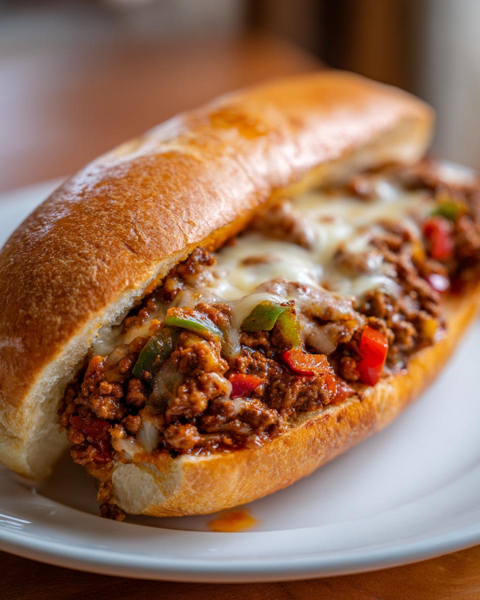 **PHILLY CHEESESTEAK SLOPPY JOES**: 1 Recipe to Crave!