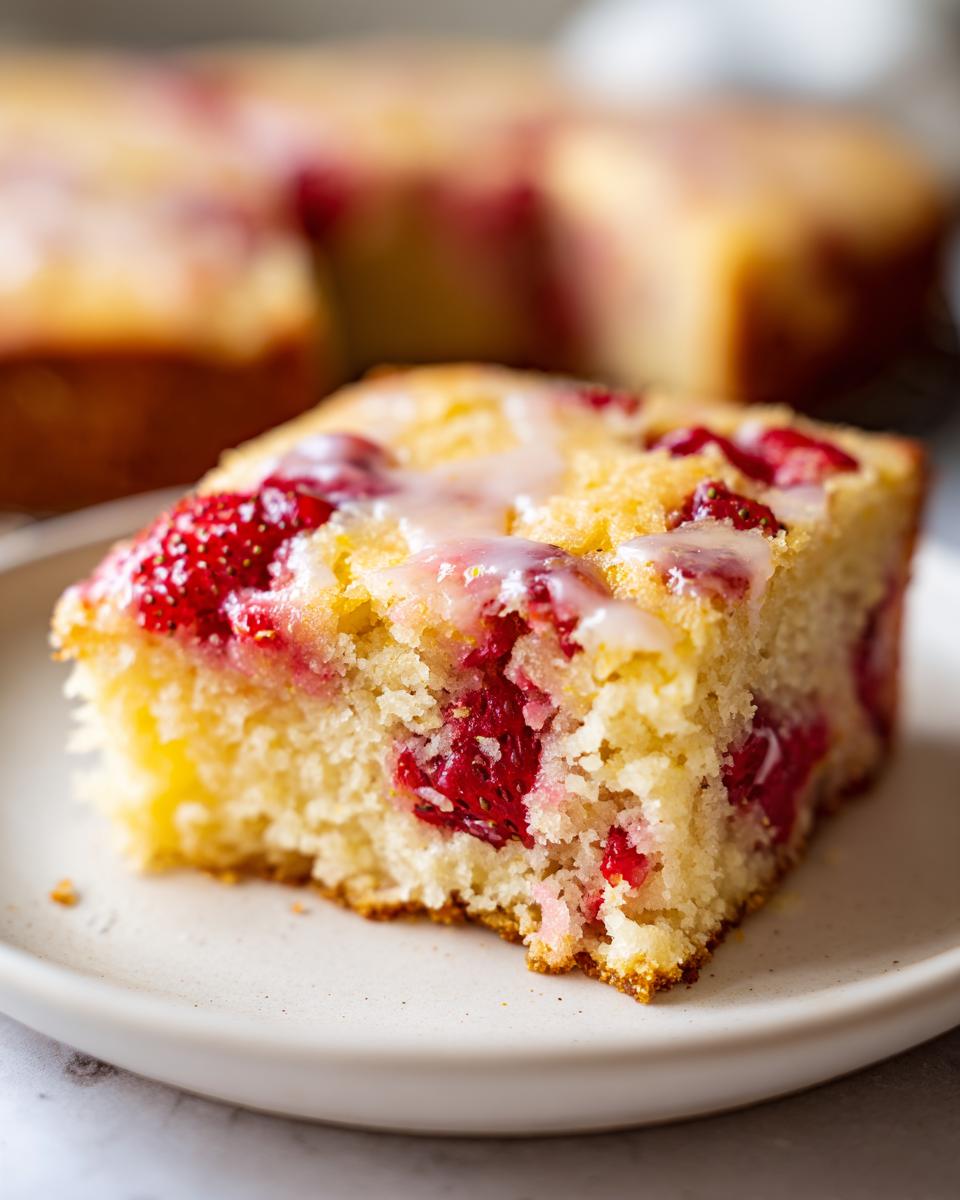 Strawberry Lemon Blondies: A Scrumptious Treat!