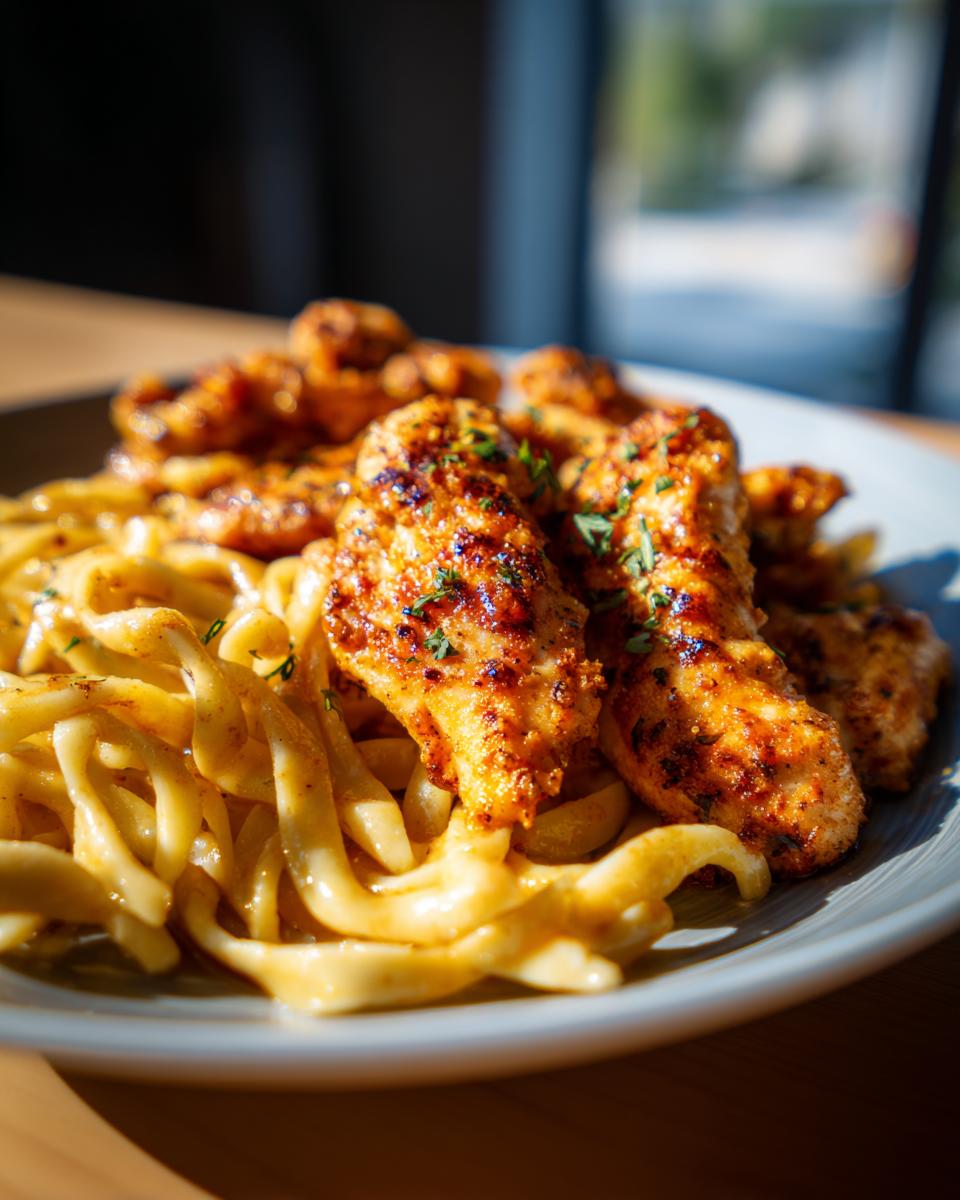 **Savory One-Pan Chicken with Buttered Noodles: 3 Steps to Deliciousness!**