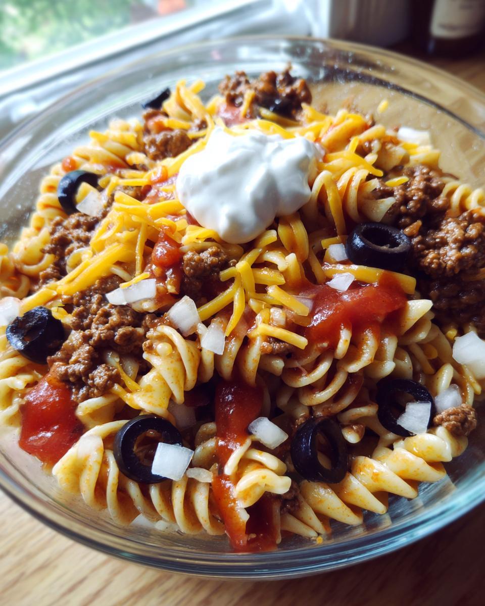 Taco Pasta Salad - detail 1