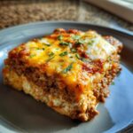 The BEST Beef Enchilada Casserole