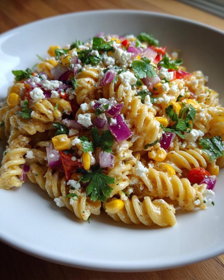 The Best Street Corn Pasta Salad