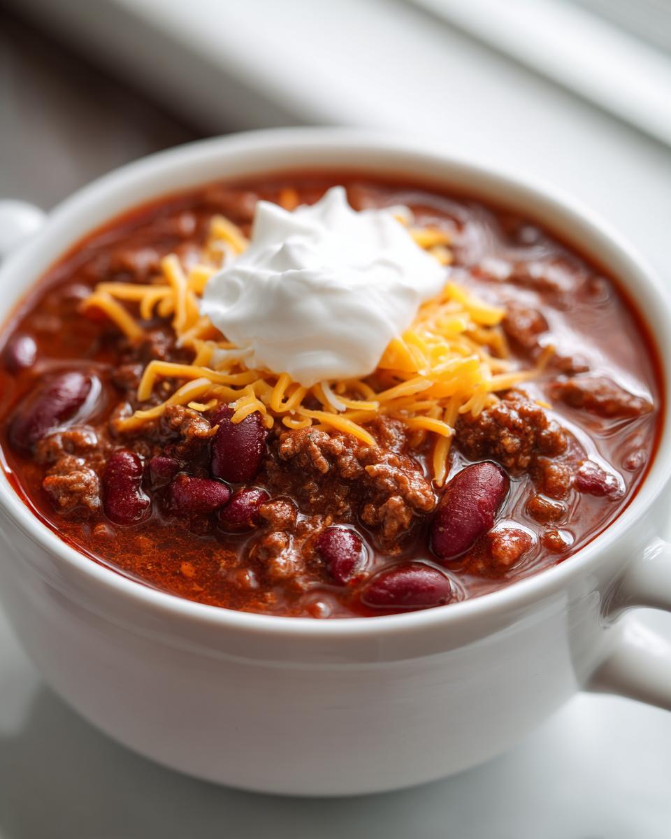 easy Crockpot Chili recipe - detail 2