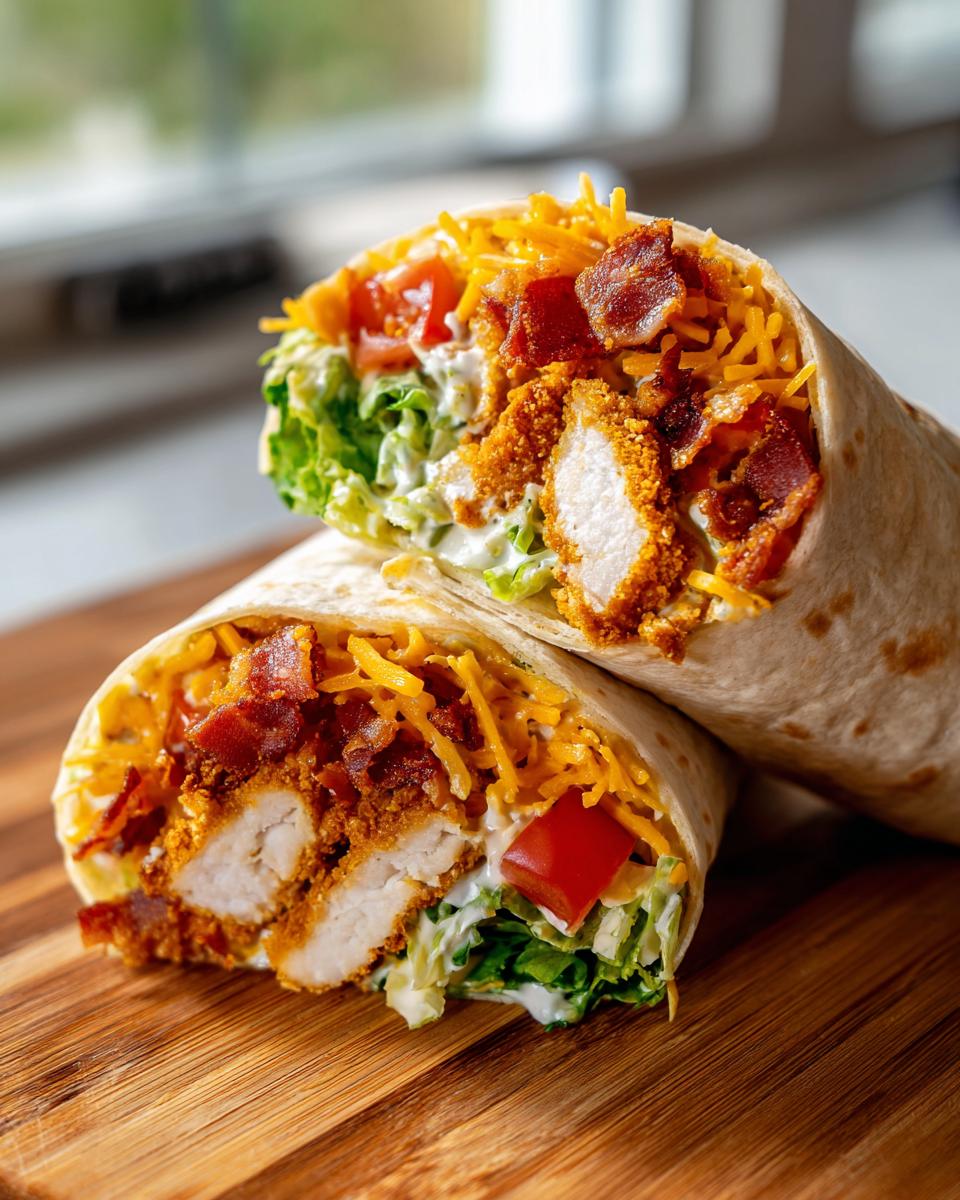 Crispy Chicken Bacon Ranch Wrap - detail 1