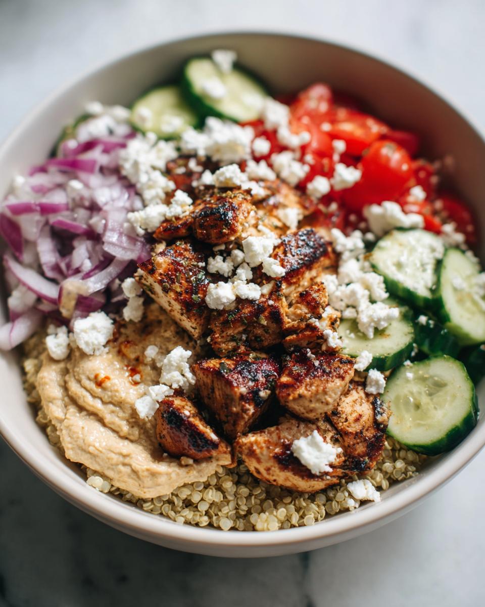 Greek Chicken Bowls: Amazing Meal Prep Delight - detail 1
