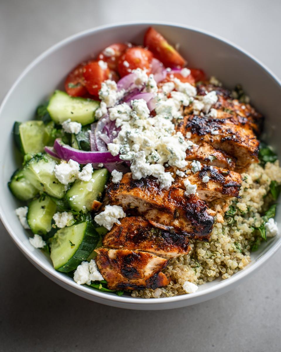 Greek Chicken Bowls: Amazing Meal Prep Delight - detail 2