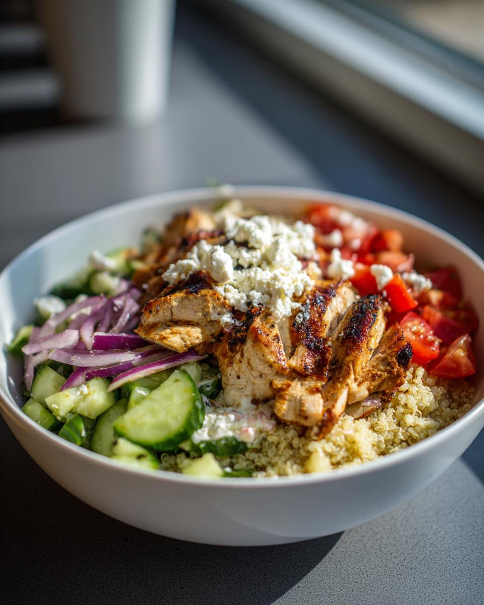 7 Steps to Delicious Greek Chicken Bowls
