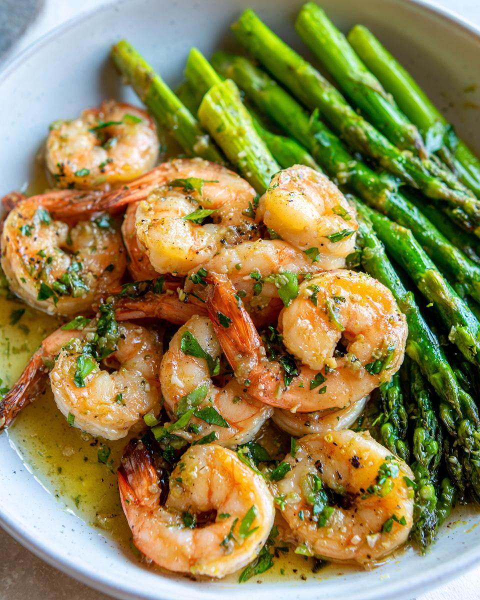 Lemon Garlic Shrimp and Asparagus (20-Minutes) - detail 2