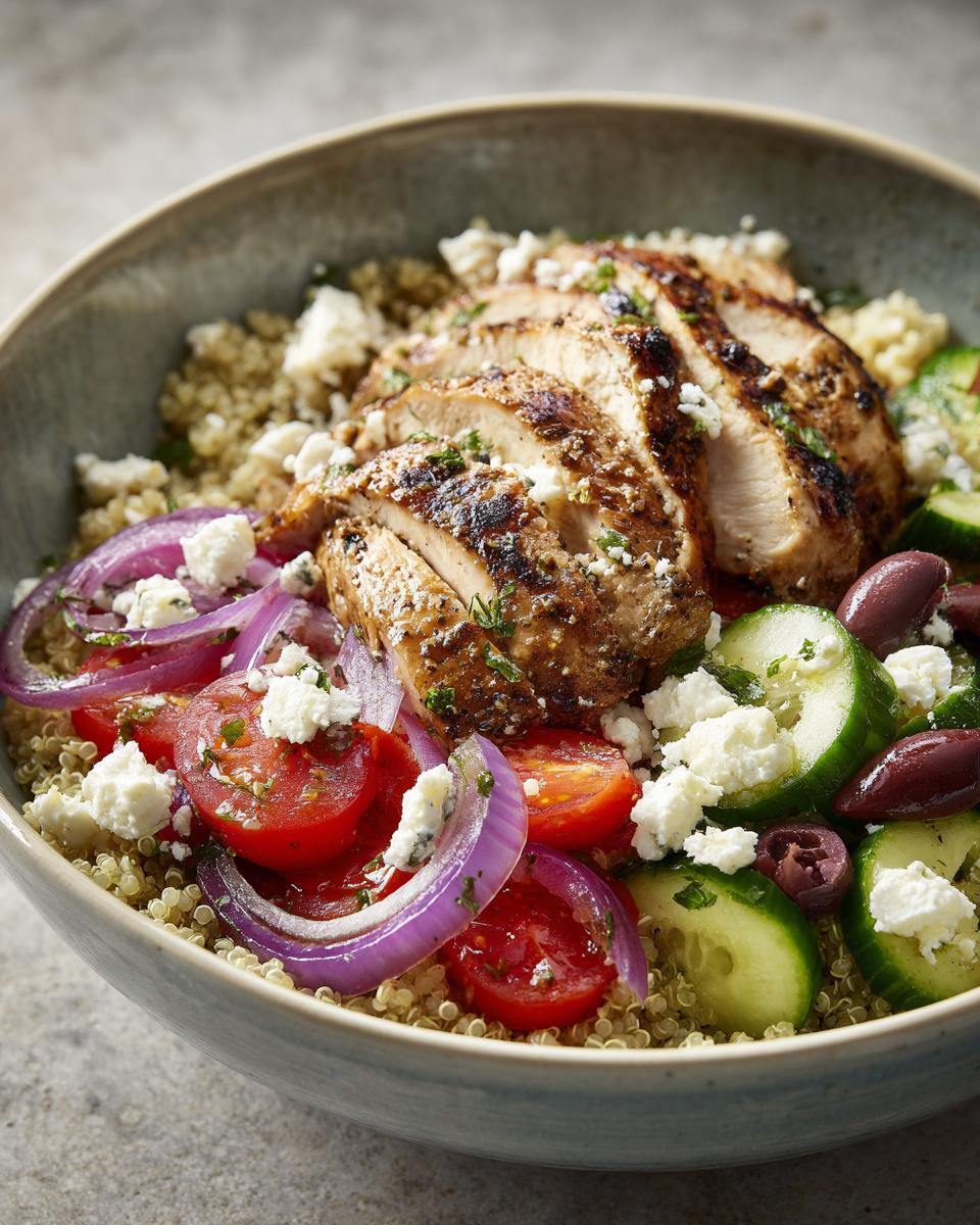 **Mediterranean Chicken Bowl Easy: 1 Good Meal!**