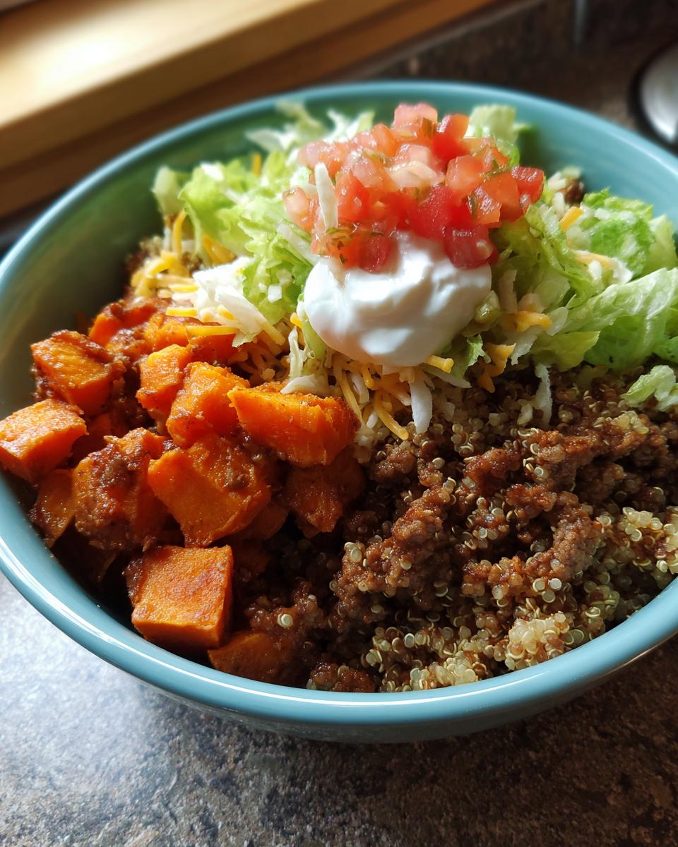 Sweet Potato Taco Bowls | Easy, Healthy Weeknight Dinner! - detail 1