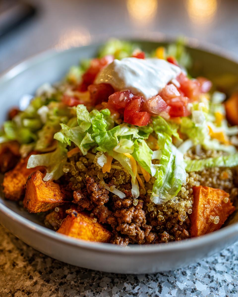 Sweet Potato Taco Bowls | Easy, Healthy Weeknight Dinner! - detail 2
